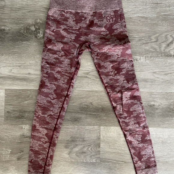 Gymshark Camo Seamless Leggings - Picture 2 of 5